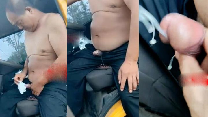 勾搭胖司机口连喷好多(23)